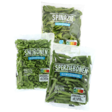 Sperziebonen, snijbonen of spinazie
